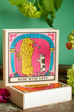 Load image into Gallery viewer, ARCHIVIST | Square Matchbox | Big Cat, Little Cat