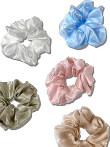 SOLAR ECLIPSE | The Perfect Organza Giant Scrunchie | Red