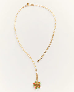 PALAS | Gloria Pop Medal Necklace | Gold Plated - LONDØNWORKS
