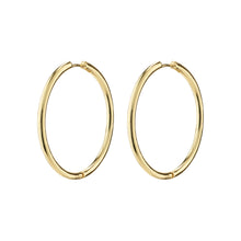 Load image into Gallery viewer, PILGRIM | Eanna Maxi Hoops Earrings | Gold Plated