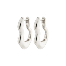 Load image into Gallery viewer, PILGRIM | Loulia Wavy Earrings | Silver Plated