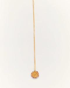 PALAS | Belamar Sunlight Medal Necklace | Gold Plated - LONDØNWORKS