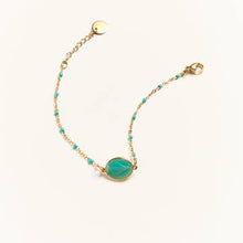 Load image into Gallery viewer, PALAS | Santa Maria Gold Plated Bracelet | Aqua