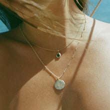 Load image into Gallery viewer, AGAPE JEWELLERY | Lysia Green Charm Necklace | Gold Plated - LONDØNWORKS