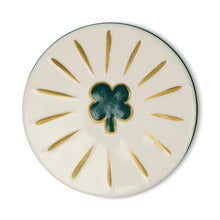 Load image into Gallery viewer, PADDYWAX | Charmed Glass Four Leaf Clover Candle | Dandelion &amp; Clover