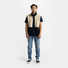 Load image into Gallery viewer, REVOLUTION | 7716 Blocked Fleece Vest | Brown