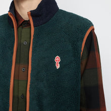 Load image into Gallery viewer, REVOLUTION | 7716 Blocked Fleece Vest | Green