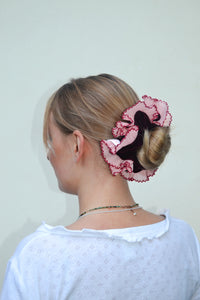 STAISE | Aubergine Annie Scrunchie | Wine