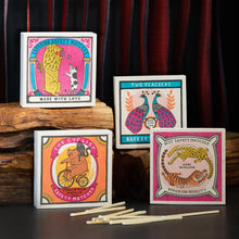 Load image into Gallery viewer, ARCHIVIST | Square Matchbox | Big Cat, Little Cat