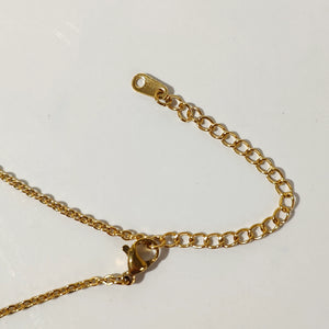 VACHANA | Red Gemstone Cherry Necklace | Gold Plated - LONDØNWORKS