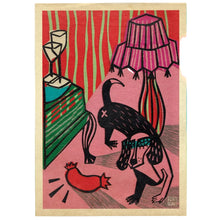 Load image into Gallery viewer, NIKI USAGI | A4 Print | 'Sausage!' - LONDØNWORKS