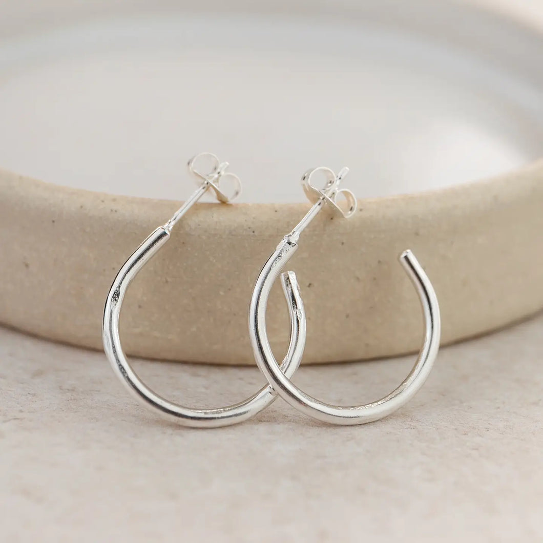 LUCY KEMP | Everyday Hoops | Sterling Silver - LONDØNWORKS