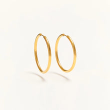 Load image into Gallery viewer, PALAS | Naomi Hoop Earrings | Gold Plated - LONDØNWORKS