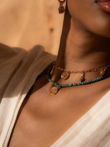 FORMATION | Shell Charm Necklace | Gold Plated