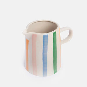 CAROLINE GARDNER | Multi Stripe Large Jug - LONDØNWORKS