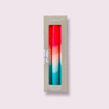 Load image into Gallery viewer, PINK STORIES | Dip Dye Neon Candle | Watermelon Coast - LONDØNWORKS