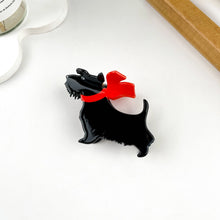 Load image into Gallery viewer, MILDSTYLES | Scarf Dog Hair Clip | Black - LONDØNWORKS