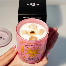 Load image into Gallery viewer, NORTH MUSE | Crystal Manifestation Candle | Sicilian Lemon