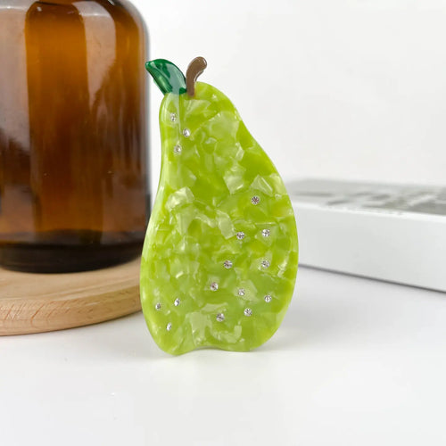 THE DIVA SOAP | Pear Hair Clip | Light Green - LONDØNWORKS