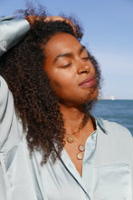 Load image into Gallery viewer, PALAS | Belamar Sunlight Medal Necklace | Gold Plated - LONDØNWORKS