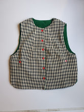 Load image into Gallery viewer, LOWIE | Reversible Check/Cord Gilet