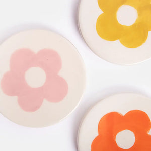 CAROLINE GARDNER | Set of 4 Floral Coasters - LONDØNWORKS