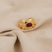 Load image into Gallery viewer, EL JOYERO | Rawa Design Red Mohave Gemstone Ring | Gold