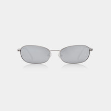 Load image into Gallery viewer, Silver sunglasses on a white background