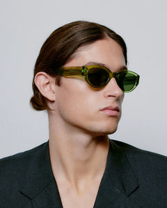 A. KJÆRBEDE | Winnie | Light Olive Transparent