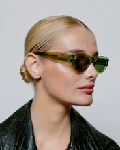 Load image into Gallery viewer, A. KJÆRBEDE | Winnie | Light Olive Transparent