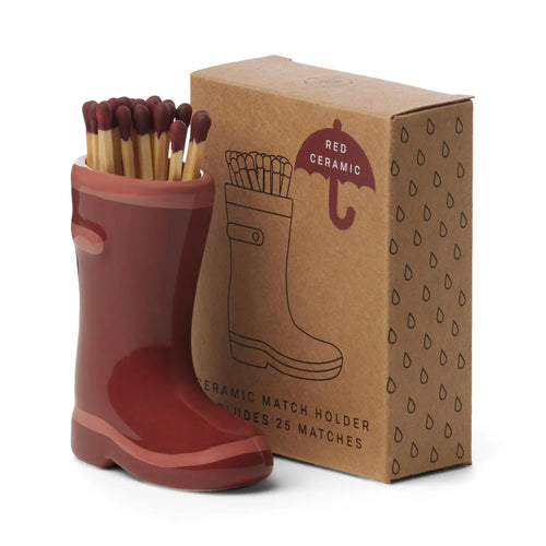 PADDYWAX | Wellington Boot Match Holder | Red