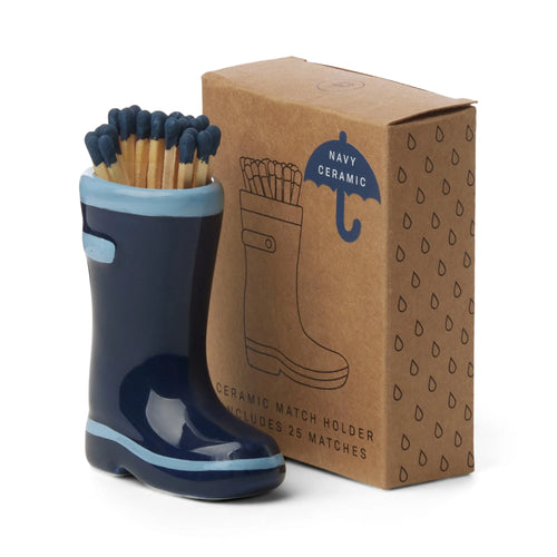 PADDYWAX | Wellington Boot Match Holder | Navy