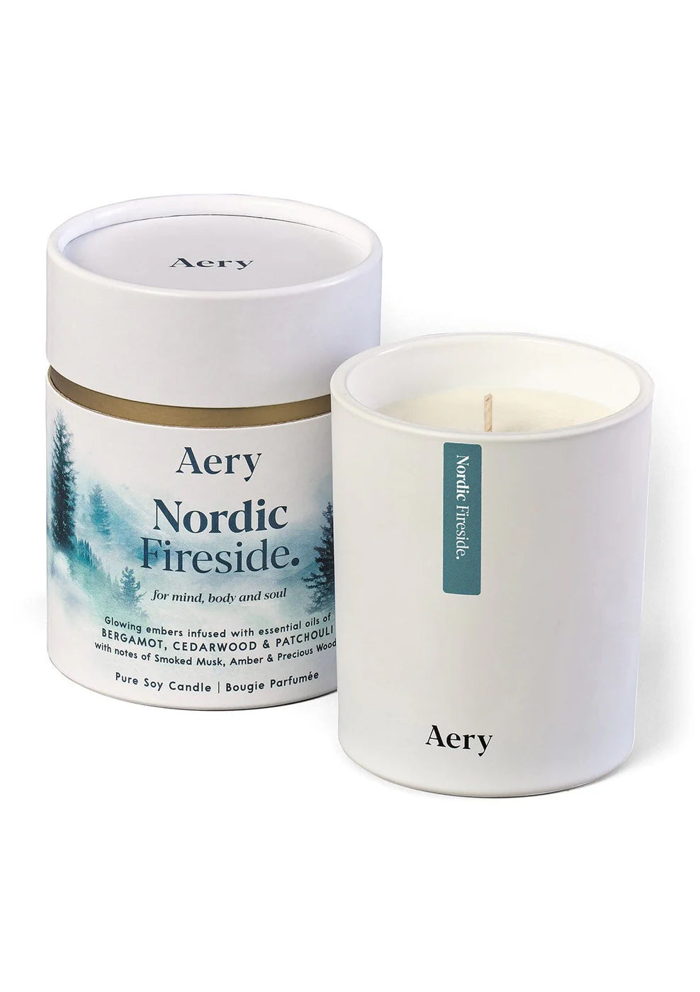AERY | Nordic Fireside Scented Candle