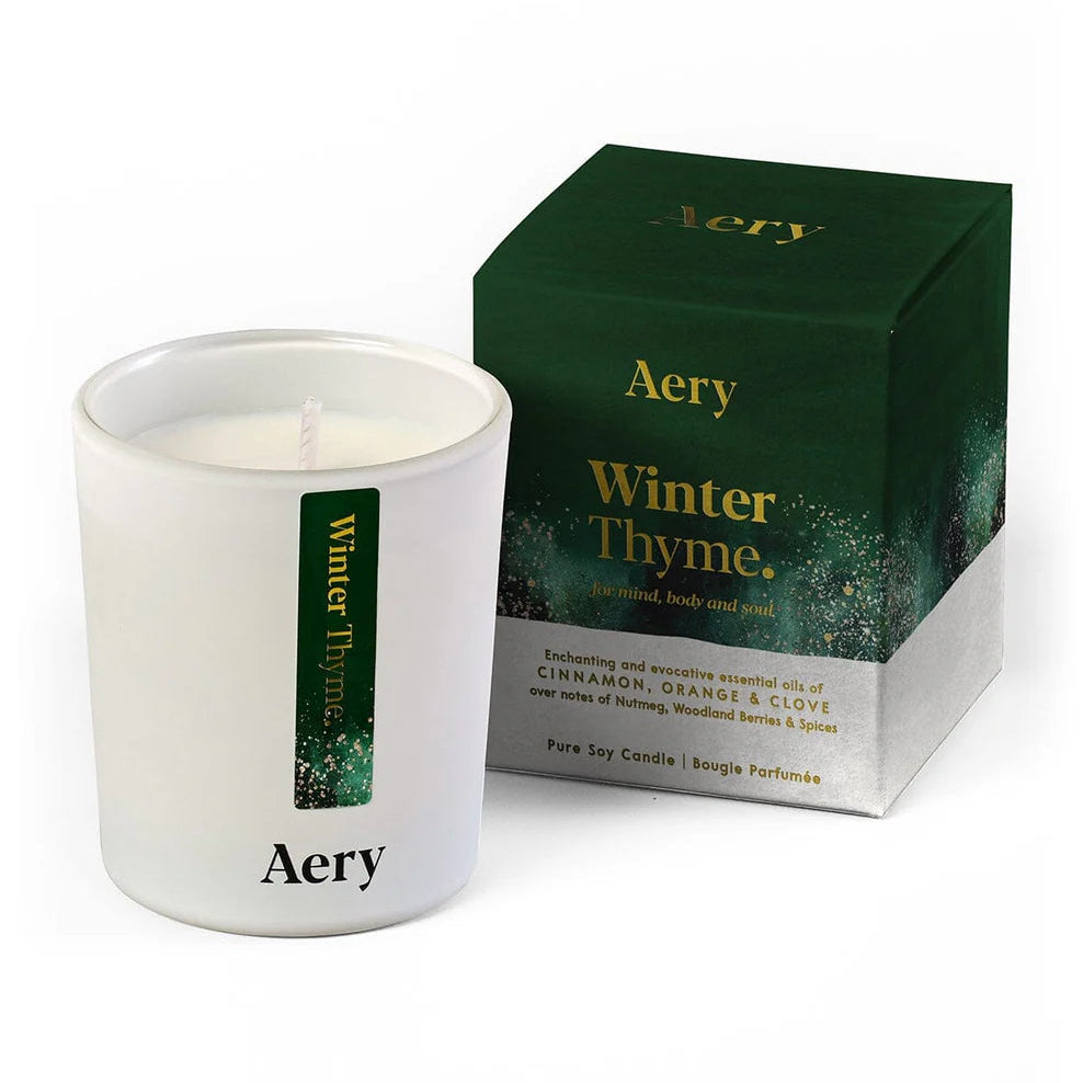 AERY | Winter Thyme Mini Scented Candle