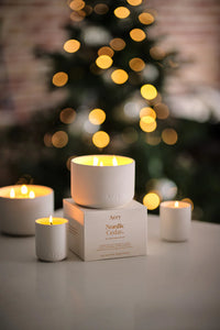 AERY | Nordic Cedar Scented Mini Candle - LONDØNWORKS
