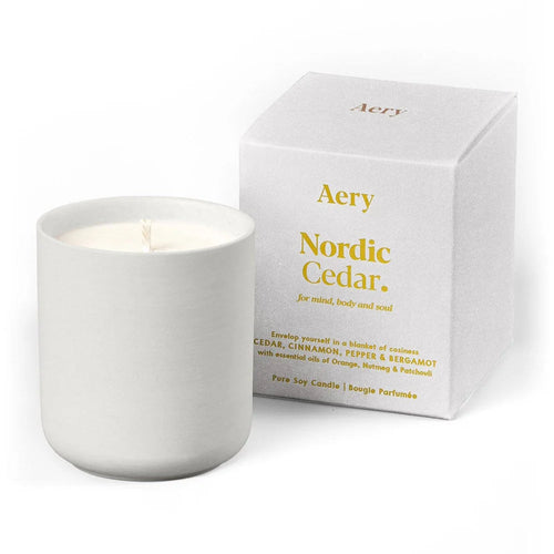 AERY | Nordic Cedar Scented Mini Candle
