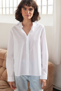 SACRECOEUR | Agathe Shirt | White - LONDØNWORKS