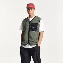 Load image into Gallery viewer, PARLEZ | Amisk Reversible Gilet | Kelp Green