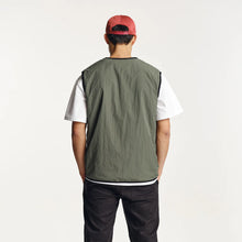 Load image into Gallery viewer, PARLEZ | Amisk Reversible Gilet | Kelp Green