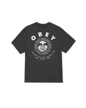 Load image into Gallery viewer, OBEY | Ancient Sun T-Shirt | Vintage Black - LONDØNWORKS