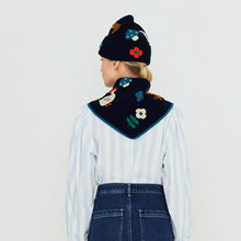 Load image into Gallery viewer, THE TINY BIG SISTER | Fall Bandana | Navy