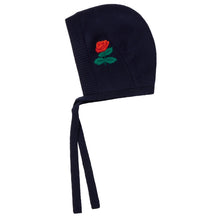 Load image into Gallery viewer, THE TINY BIG SISTER | Roses Bonnet  | Navy