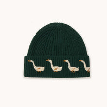 Load image into Gallery viewer, THE TINY BIG SISTER | Geese Beanie | Ink Blue