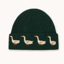 Load image into Gallery viewer, THE TINY BIG SISTER | Geese Beanie | Ink Blue