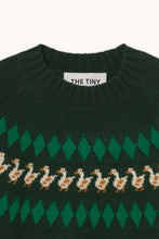 Load image into Gallery viewer, THE TINY BIG SISTER | Geese Sweater | Ink Blue