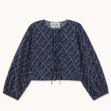 Load image into Gallery viewer, THE TINY BIG SISTER | Geese Blouse | Navy