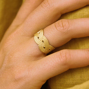 AGAPE JEWELLERY | Axia RIng | Gold Plated - LONDØNWORKS