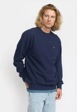 Load image into Gallery viewer, REVOLUTION | 2789 DUC Sweatshirt  | Navy - Melange - LONDØNWORKS