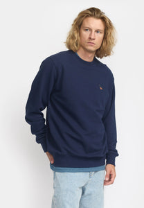 REVOLUTION | 2789 DUC Sweatshirt  | Navy - Melange - LONDØNWORKS