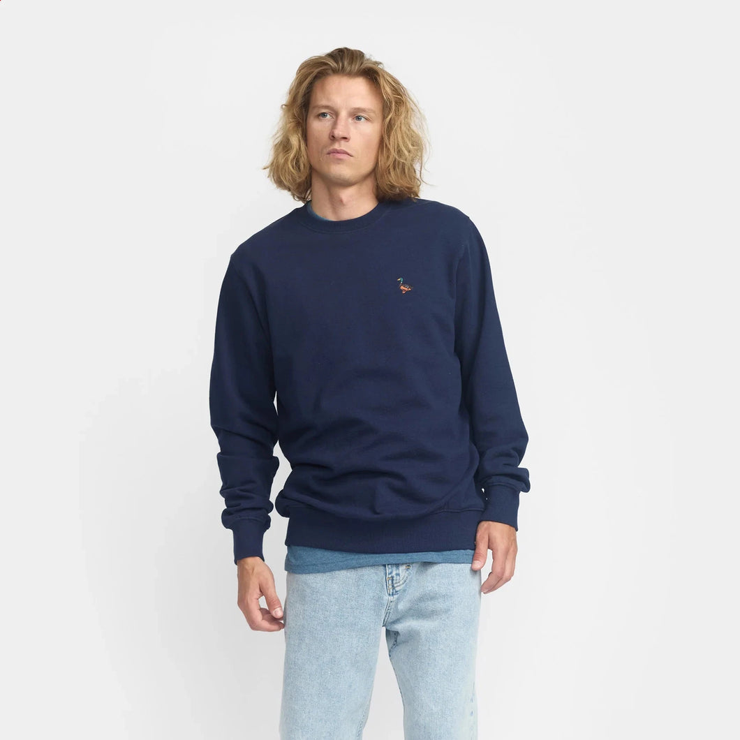 REVOLUTION | 2789 DUC Sweatshirt  | Navy - Melange - LONDØNWORKS